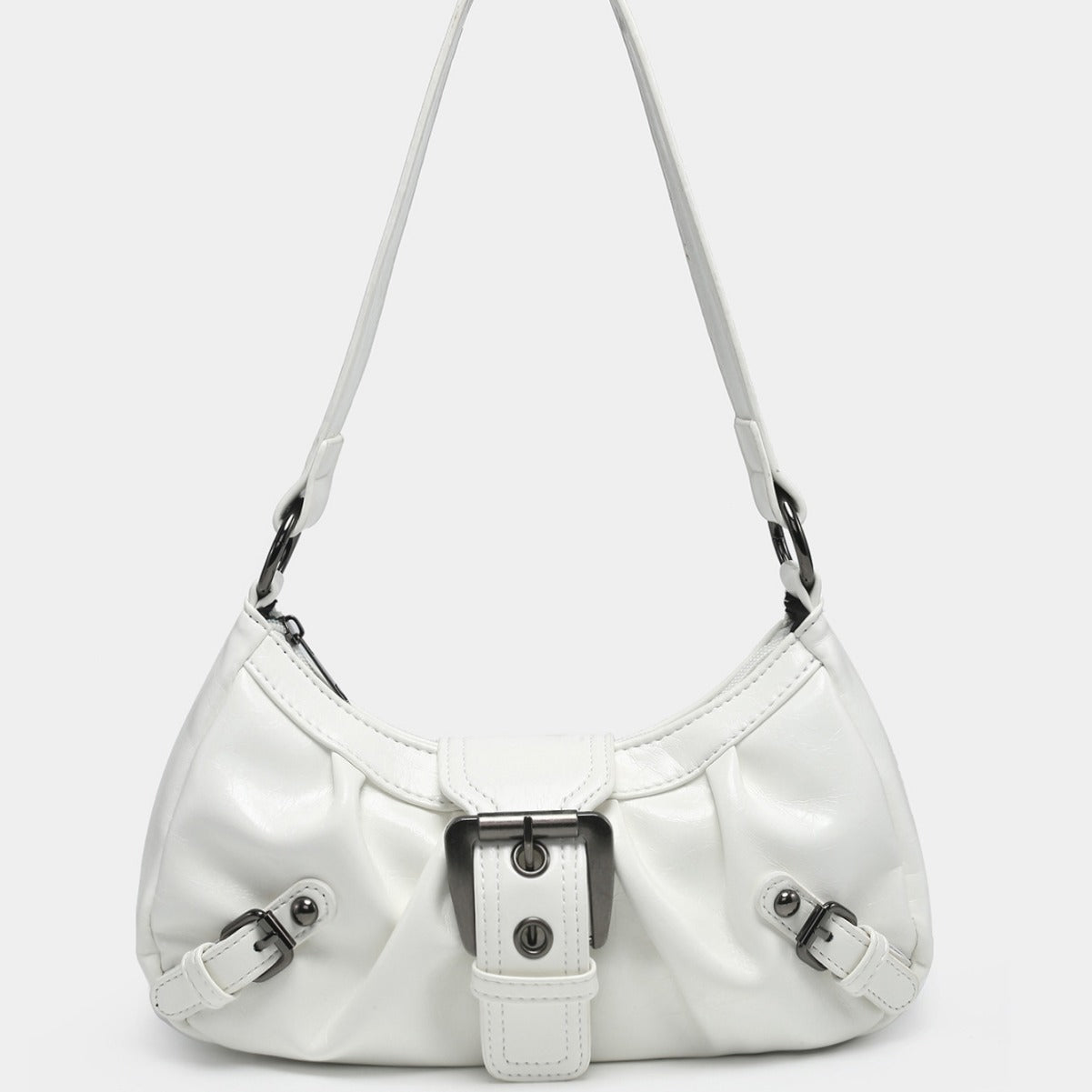 BUCKLE SHOULDER BAG
