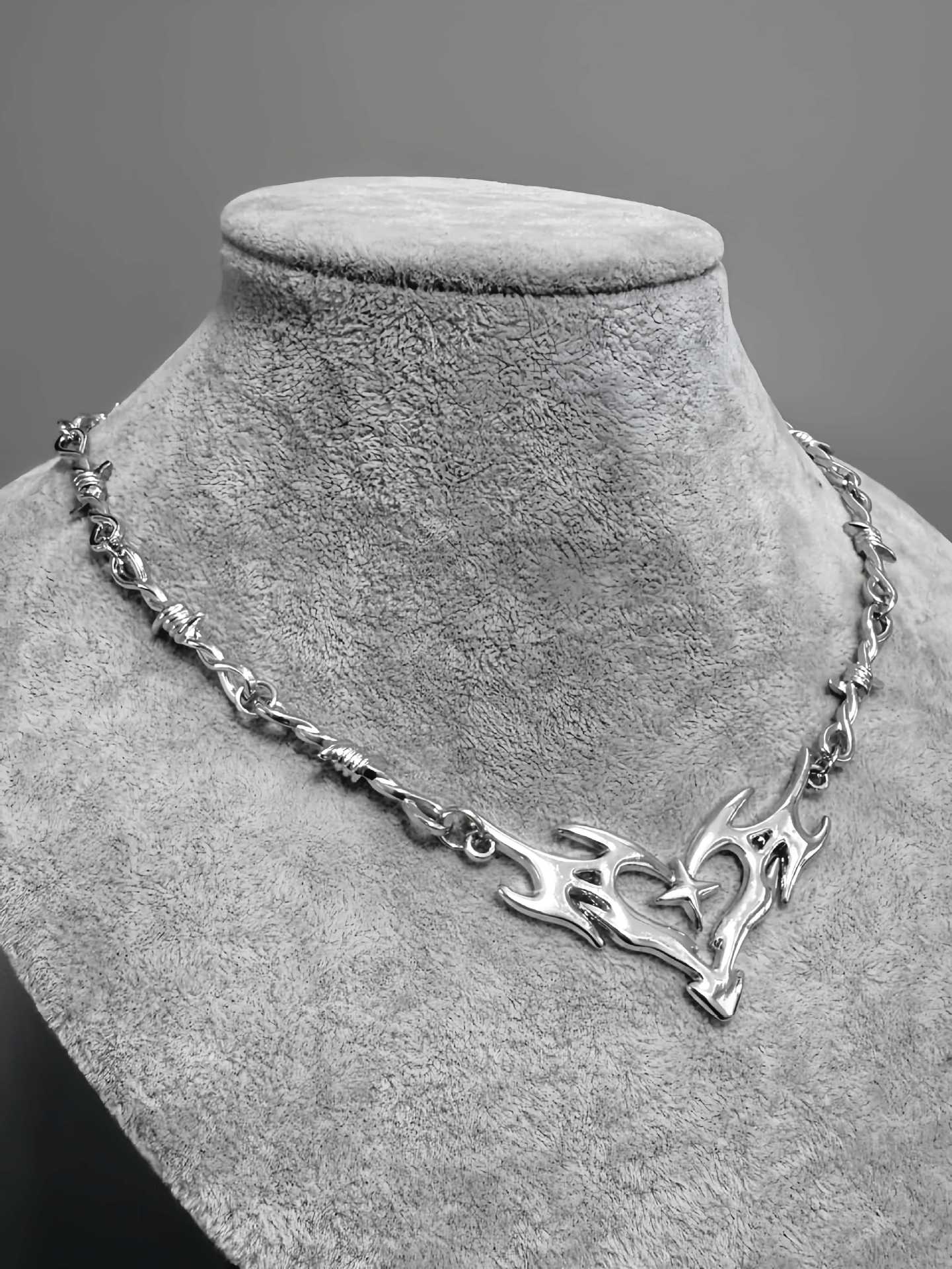 TRIBAL HEART NECKLACE