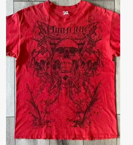 RED SKULL TEE