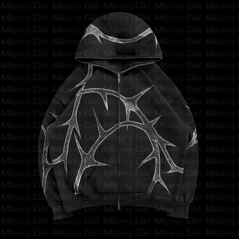 VEIN ZIP HOODIE
