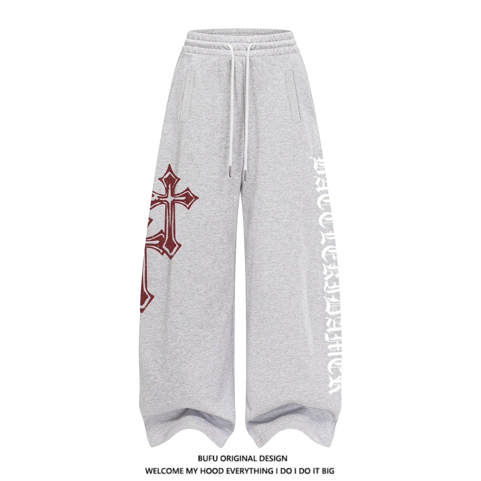 CROSS BAGGY PANTS