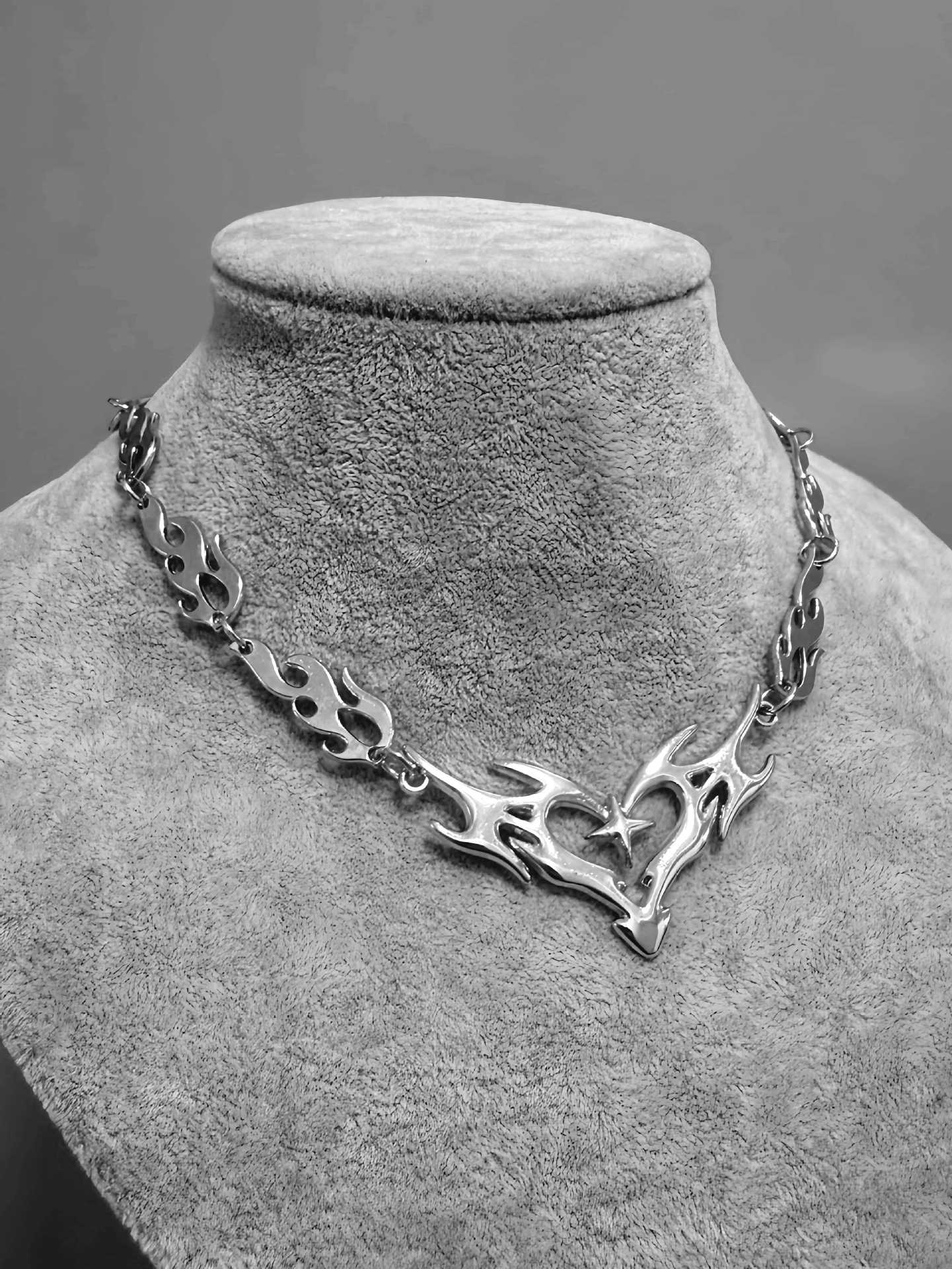TRIBAL HEART NECKLACE