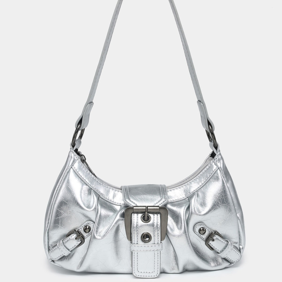 BUCKLE SHOULDER BAG