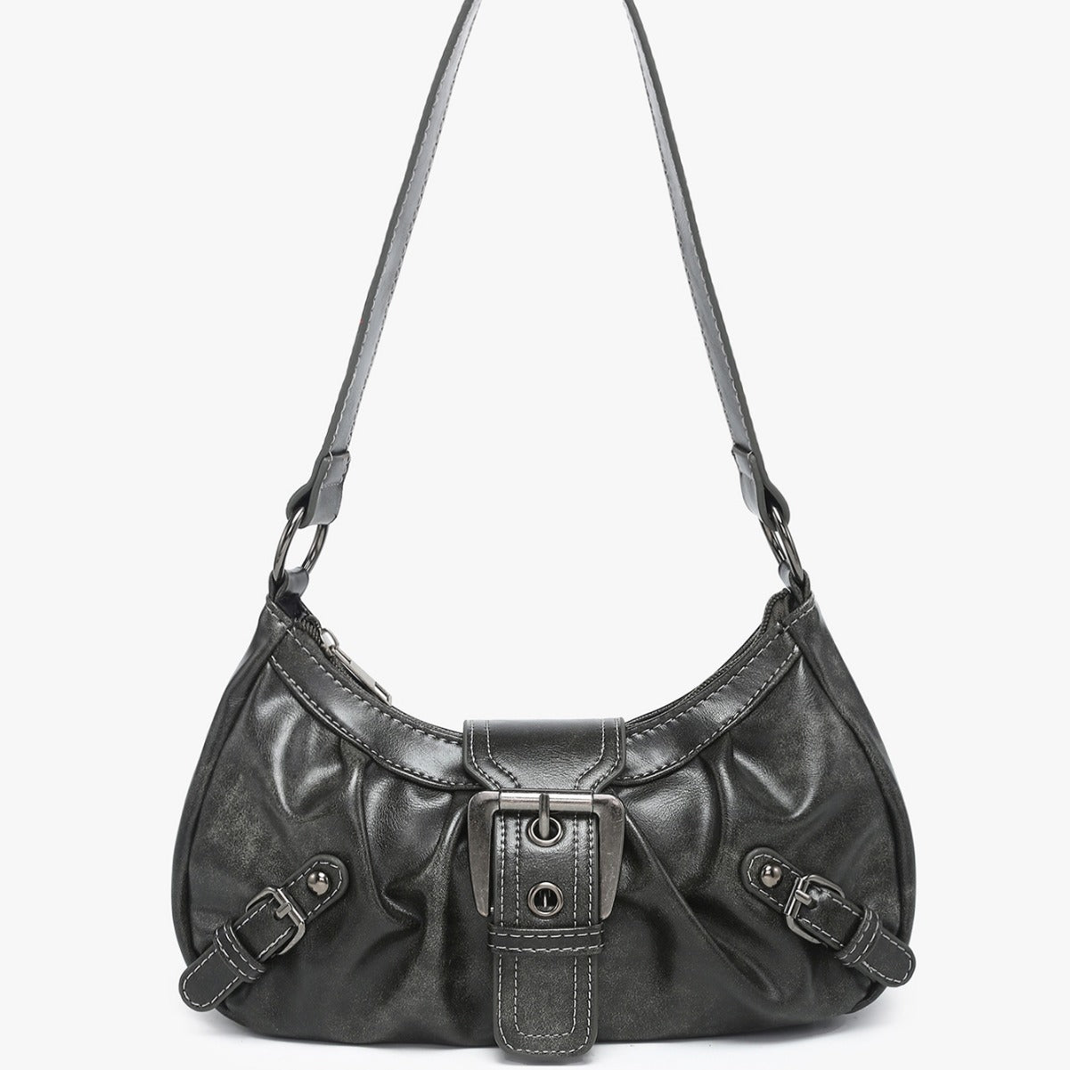 BUCKLE SHOULDER BAG