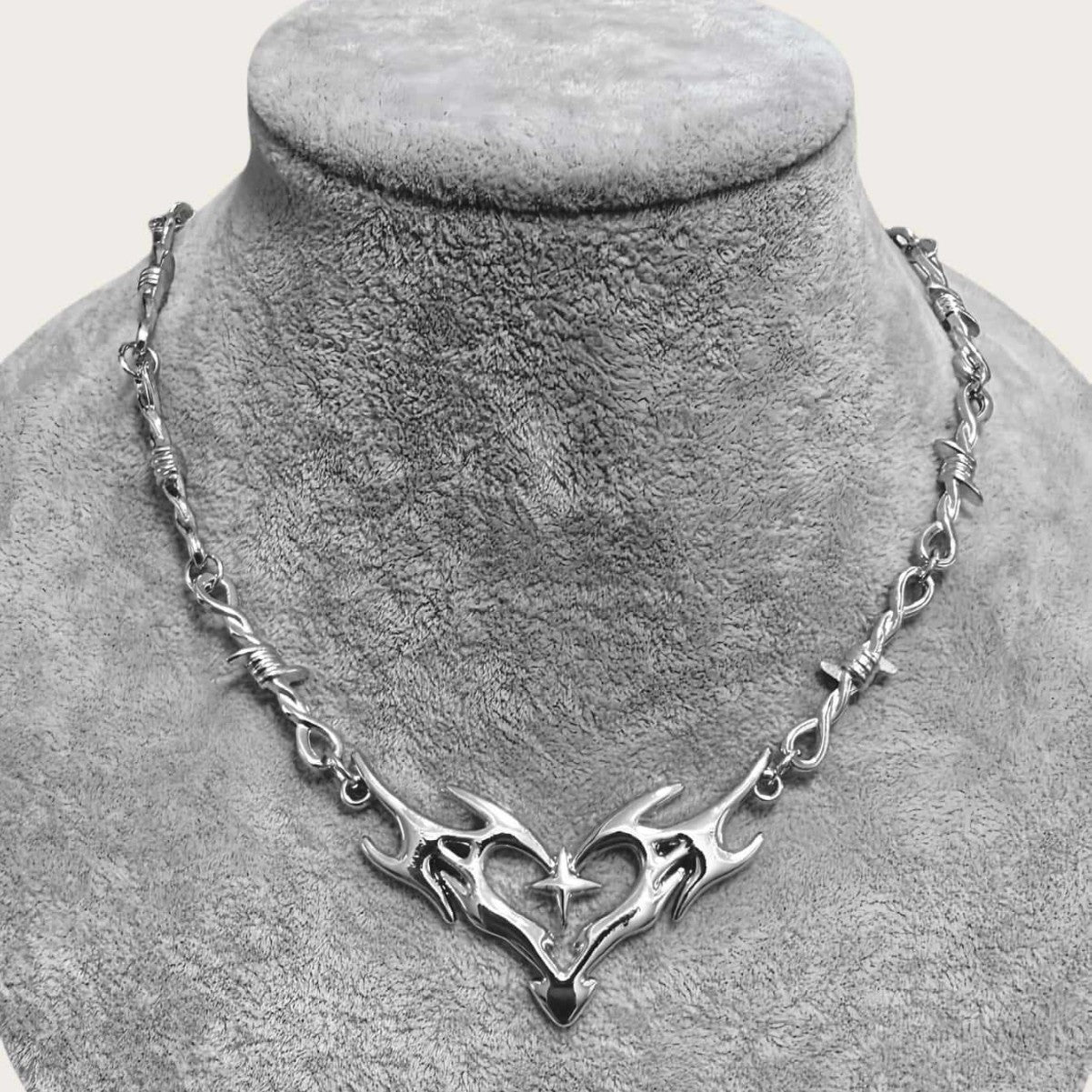 TRIBAL HEART NECKLACE