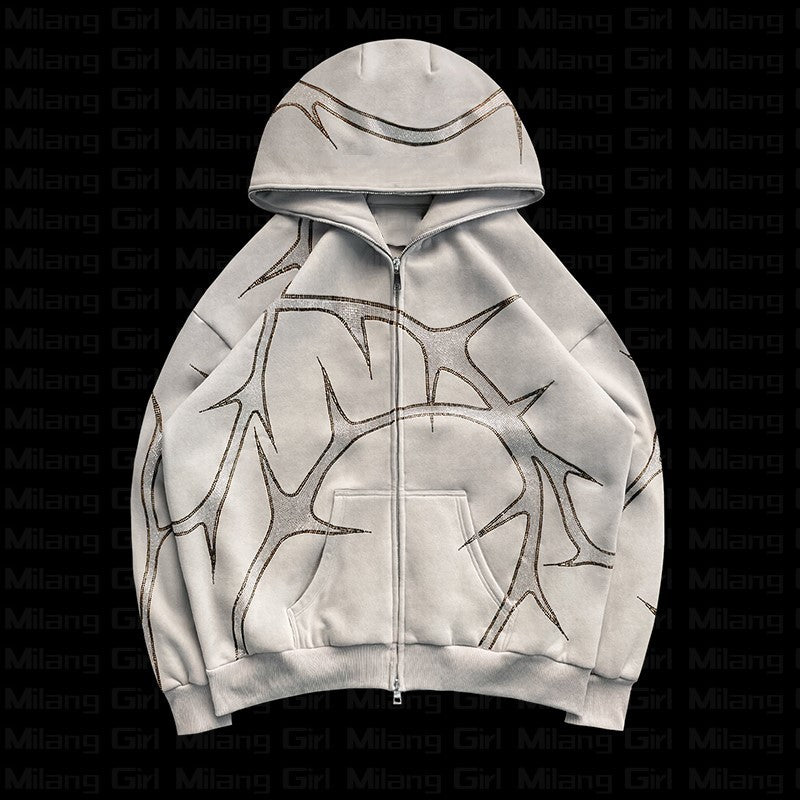 VEIN ZIP HOODIE